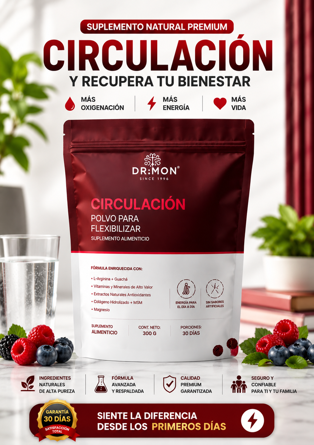 DR MON 🌿 Ingredientes Naturales