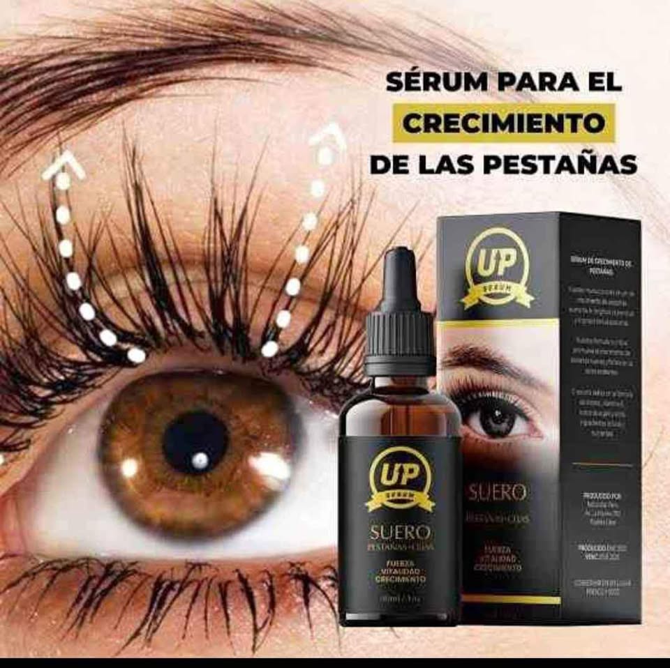 Sérum Up de pestañas y cejas .Logra una mirada impactante de forma natural