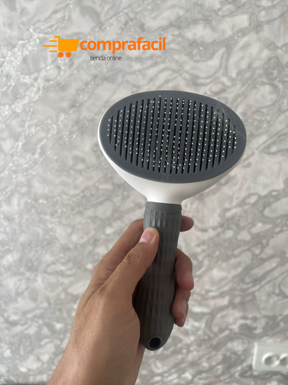 Cepillo para perros y gatos, peine de autolimpieza, removedor de pelo 3 en 1