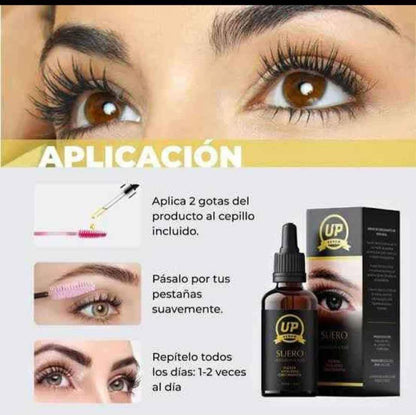 Sérum Up de pestañas y cejas .Logra una mirada impactante de forma natural