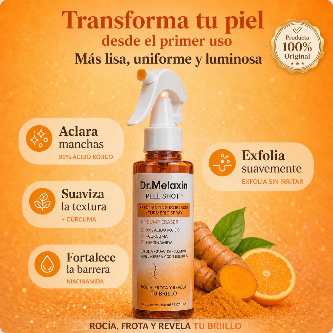 DR. MELAXIN PEEL SHOT-✨ Renueva tu piel y  brilla naturalmente 💖